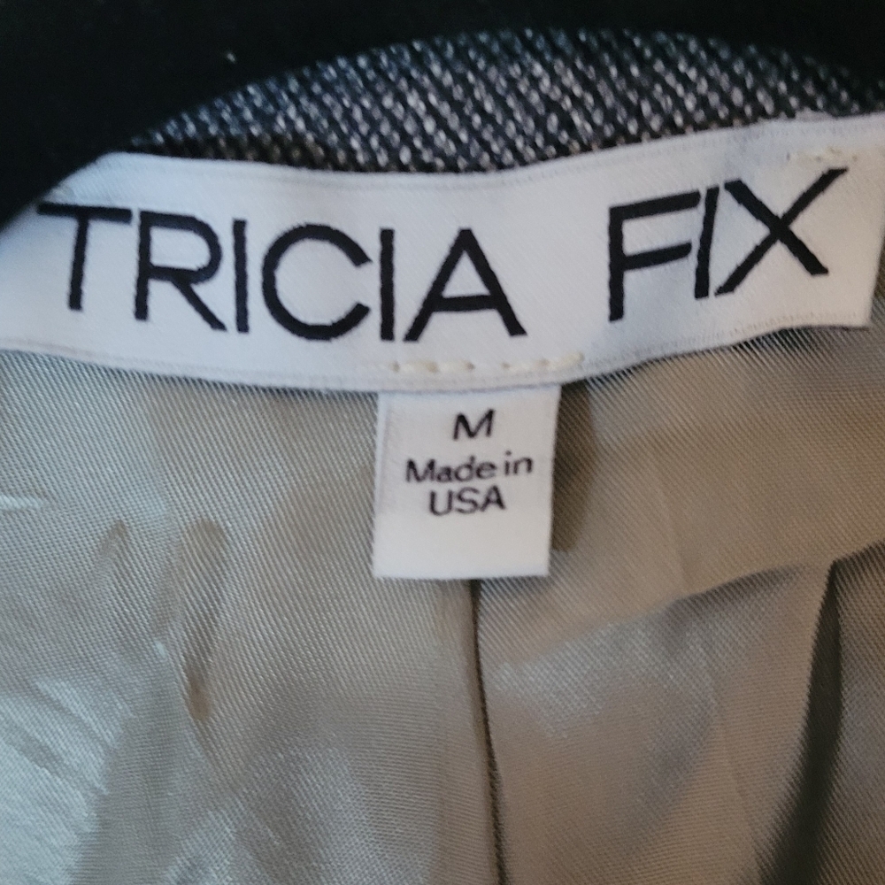 TRICIA FIX Vintage Blazer With Butterfly Sheer Cutout. NWOT Sz M - Picture 3 of 7